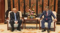 トランプ大統領　習近平国家主席とイラン情勢について「近い考え」