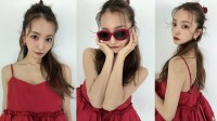 【 板野友美 】　赤いキャミ＆サングラスのド派手な最新コーデをSNSに大量投稿　「載せすぎ祭り」にファン歓喜