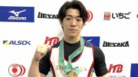 ウエイトリフティングで2つの日本新記録、65kg級・山下立真が圧巻の強さで頂点に、小学生時代には大の里と対戦経験も