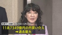 為替介入は11.7兆円規模 財務省が発表　1か月の円買い介入では過去最大も円安傾向に歯止めかからず