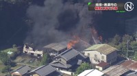 工場で火事、隣接する山林にも延焼　約5時間後に消し止められる　従業員の男性1人が顔と右腕にやけど　岐阜・美濃市