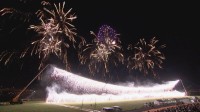 「足立の花火」3年ぶり開催　1時間に約1万3000発が打ち上がる“超高密度”　東京・足立区の荒川河川敷