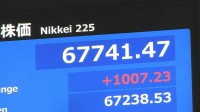 【速報】日経平均株価 一時1000円超の上昇 取引時間中の最高値更新