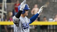 大谷翔平、3試合連続 今季20度目のマルチで前日から5打席連続安打　2回にタイムリー三塁打、1回二塁打→フリーマン先制2ラン