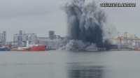 ルーマニアの港で水上ドローンが爆発 ウクライナ側「ロシアの妨害電波でドローンが制御失い自爆」