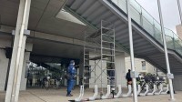 埼玉・川口市役所敷地内　塗装工事中の男性作業員（70）が転落死　高さ約3mの足場から落ちたか