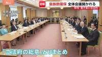 皇族数の確保めぐり「立法府の総意」まとまる　“いずれも了”も「旧宮家 男系男子の養子案」には反発も “一般国民から皇族”めぐる課題は
