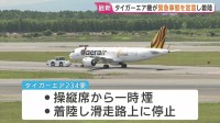 航空機が緊急着陸　“操縦席で一時煙が発生”と連絡　台北発のタイガーエア234便　北海道・新千歳空港
