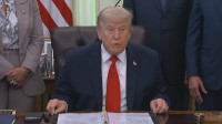 トランプ大統領「不誠実な人々」 イラン側の情報に基づく報道を否定