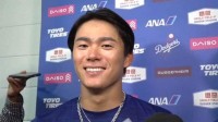 山本由伸「めちゃくちゃ良かったわけではない」アウトあと3つでノーヒッター逃すも7勝目、大谷との会話は「今日は言えないです（笑）」