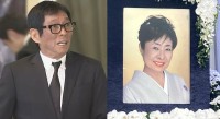 【 中村玉緒さん 告別式 】通夜に続き 明石家さんまさん参列　弔辞は松平健さん