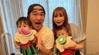 【 中川翔子 】　自宅に江頭2:50が降臨　双子の息子たちとの初対面に兄は「人見知り爆発」　弟は「0歳にしてあたおか?!」と大爆笑