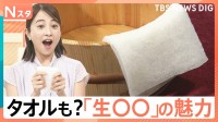 ドライフルーツにタオルまで…“生好き”は日本の文化？巷にあふれる「生○○」に惹かれるワケ【Nスタ】