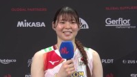 石川真佑「もう一回、リセットして」山田二千華「しっかり自分のベストを」福留慧美「日本大会で良いプレーを届けられたら」【試合後コメント】