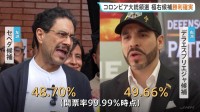 極右候補の「勝利確実」コロンビア大統領選挙　極右デラエスプリエジャ候補と現職ペトロ大統領の盟友で左派セペダ候補による対決　ペトロ大統領“不正行為あった”と投稿