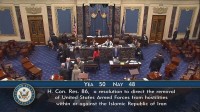 米議会上院　イラン攻撃を制限する決議案を可決　与党の一部も賛成　トランプ政権に痛手　決議に拘束力はなし