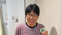 【 あのねのね・原田伸郎 】　人工股関節の手術を報告「10年ほど前から左足の股関節に痛み」　術後1日目の笑顔も公開