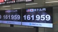 【速報】円安進行1ドル＝161円90銭台後半つける　約39年半ぶり安値