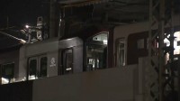 近鉄京都線 きょうも始発から一部区間で運転見合わせ　未明に車両の移動作業も　脱線事故の影響続く