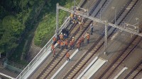 【速報】「線路敷地内で煙」東急東横線多摩川駅の線路脇のケーブルが焦げる 東急東横線や東急目黒線の一部区間で上下運転見合わせ