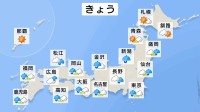 午前は各地で激しい雨　九州北部はすでに線状降水帯が発生　関東は梅雨寒で空気ひんやり