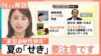 長引く「せき」カビが原因？ジメジメする季節の「夏型過敏性肺炎」に要注意！エアコンや水回りの対策とは【Nスタ解説】