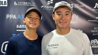 男子ダブルスの船水雄太、タマ・シマブクロペアが決勝進出　藤原里華は2種目でメダル確定【ピックルボール東京OP】