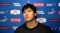 大谷翔平「気になるところがあって」上腕二頭筋の違和感で途中交代　指揮官はあすの欠場を明言「完全に回復させ、治療に専念」
