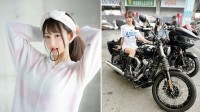 【 丸りおな 】バイク女子　念願のアメフェス本番・ハーレーパレード参加を報告　「走り切れてひと安心」　師匠・井倉光一さんと同じステージに　「写真を撮れなかったのだけが心残り…笑」