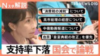 「消費税減税」や「皇室典範」はどうなる？国会で追及受ける高市総理、野党は審議拒否で国会“空回し”続く【Nスタ解説】