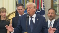 トランプ大統領　イラン攻撃の再開も選択肢　最終的な戦闘終結の「合意に至らなければ」　「体制転換は求めていない」とも強調