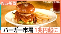 世界が注目！日本のハンバーガー市場が2年連続1兆円超へ 本場も認める“細部へのこだわり”と人気の理由 【Nスタ解説】