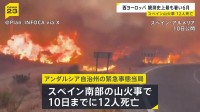 スペインの山火事では12人死亡…西ヨーロッパの6月平均気温は観測史上最高に　熱波の影響が西ヨーロッパ襲う　ドイツでは約5000人死亡