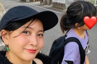 【 加藤夏希 】10歳の長女の身長に驚き「身長156cmだったそうです　でけー」に反響「娘さんもスタイル最高です」