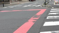 草加市で自転車運転の女性（40代）が大型トラックにひかれ死亡　トラック運転手を逮捕　自転車のチャイルドシートに同乗の6歳娘は軽傷　埼玉県警