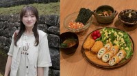 【 秋元真夏 】「もぐ。」ロケでゲットした食材で「チーズチキンカツ・サーモンタルタル・蛤のお吸い物」等々　フォロワー絶賛「なんて完璧なご飯なんでしょう」【 #割烹まなつ 】