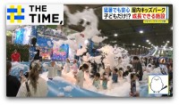酷暑でも“雪遊び”や“泡の海”を満喫「屋内キッズパーク」が盛況【THE TIME,】