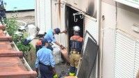 横浜市鶴見区のアパートで火事　1人死亡　この部屋に住む70代男性と連絡取れず