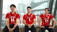 「朝5時発で美容室」「顔じゃないですか？」「お湯割りのプロテイン」男子バレー石川祐希・西田有志・髙橋藍が安住アナと超本音トーク　コート外の素顔とネーションズリーグへの熱き誓い