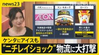 「サイバー攻撃を受けた」システム障害で物流大打撃　影響広がる 「アイスはやめて！」スーパーでは悲鳴も…背景に物流業界の弱点【news23】