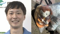 【  ごみ清掃芸人 】　ぬいぐるみ「30センチ以下（地域による）は可燃ごみです」　分別方法と“寄付”の選択肢を呼びかけ【マシンガンズ滝沢】