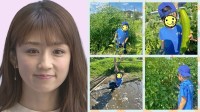 【 小倉優子 】　子どもたちと畑で収穫体験　「帰りたくない」と大はしゃぎ 日焼け対策の〝怪しい姿〟も話題に