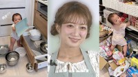 【 辻希美 】　第5子・夢空（ゆめあ）ちゃんの〝豪快ないたずら〟に驚愕　「え」「5人目って凄いよね」