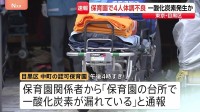 【速報】「保育園の台所で一酸化炭素が漏れている」食洗機が故障し一酸化炭素が発生か 職員の20代女性4人が頭痛など訴える 東京・目黒区の認可保育園