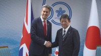 茂木外務大臣、イギリスの新外相と会談　バーナム政権のもとでも引き続き緊密な連携を確認