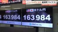 【1ドル164円に迫る】約40年ぶりの円安水準　片山大臣が介入ちらつかせ市場けん制も 経済界からデメリット懸念する声「行き過ぎた円安のマイナス大きい」