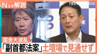 物価高や消費税減税の議論はどこへ？「副首都法案」めぐり国会大混乱、会期延長論も【Nスタ解説】