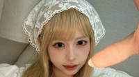 【 キンコン梶原の長女・梶原叶渚 】「可愛く加工とかはできません」ブロンドヘアにクッキーメイクの最新ショットを披露