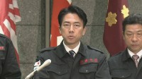 小泉防衛大臣「海自・呉入浴支援隊が午後8時ごろ熊本・健軍駐屯地に到着予定」【30日・午後7時点】