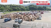「1時間半くらい並んだ」片付けに追われる住民に酷暑が追い打ち 熊本市で40.3℃の酷暑日に 八代市や宇城市など4万5280戸で断水続く【熊本地震】